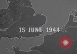 Image of bombing Lessay Normandy WWII France, 1944, second 3 stock footage video 65675079837