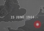 Image of bombing Lessay Normandy WWII France, 1944, second 4 stock footage video 65675079837