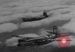 Image of American bombers attack petrol depot Cherbourg France, 1944, second 1 stock footage video 65675079838
