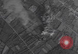 Image of American bombers attack petrol depot Cherbourg France, 1944, second 25 stock footage video 65675079838