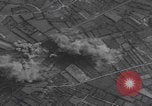 Image of American bombers attack petrol depot Cherbourg France, 1944, second 32 stock footage video 65675079838