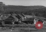 Image of German village artillery shell attack Germany, 1945, second 10 stock footage video 65675079839