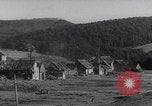 Image of German village artillery shell attack Germany, 1945, second 13 stock footage video 65675079839