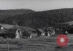 Image of German village artillery shell attack Germany, 1945, second 14 stock footage video 65675079839