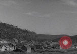 Image of German village artillery shell attack Germany, 1945, second 17 stock footage video 65675079839