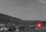Image of German village artillery shell attack Germany, 1945, second 18 stock footage video 65675079839