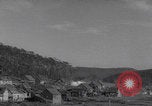 Image of German village artillery shell attack Germany, 1945, second 21 stock footage video 65675079839