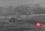 Image of German village artillery shell attack Germany, 1945, second 24 stock footage video 65675079839