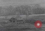 Image of German village artillery shell attack Germany, 1945, second 25 stock footage video 65675079839
