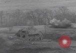 Image of German village artillery shell attack Germany, 1945, second 26 stock footage video 65675079839