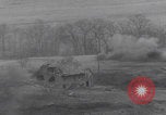 Image of German village artillery shell attack Germany, 1945, second 27 stock footage video 65675079839
