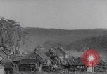 Image of German village artillery shell attack Germany, 1945, second 37 stock footage video 65675079839