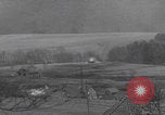 Image of German village artillery shell attack Germany, 1945, second 47 stock footage video 65675079839
