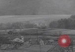 Image of German village artillery shell attack Germany, 1945, second 48 stock footage video 65675079839