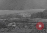 Image of German village artillery shell attack Germany, 1945, second 49 stock footage video 65675079839