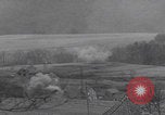 Image of German village artillery shell attack Germany, 1945, second 51 stock footage video 65675079839