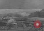 Image of German village artillery shell attack Germany, 1945, second 52 stock footage video 65675079839