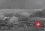 Image of German village artillery shell attack Germany, 1945, second 55 stock footage video 65675079839