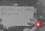 Image of bomb disposal Okinawa Japan, 1953, second 1 stock footage video 65675079842