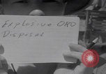 Image of bomb disposal Okinawa Japan, 1953, second 3 stock footage video 65675079842