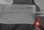 Image of Explosive Ordnance Disposal Team Okinawa Japan, 1953, second 3 stock footage video 65675079843