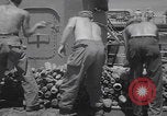 Image of Ordnance Disposal at sea Okinawa Japan, 1953, second 57 stock footage video 65675079848