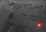 Image of German fashion models WW2 Copenhagen Denmark, 1943, second 3 stock footage video 65675079851