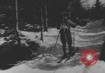 Image of Slovakia skiing competition Slovakia, 1943, second 39 stock footage video 65675079853