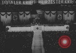 Image Joseph Goebbels Total War discours Berlin Allemagne, 1943, de la seconde 4 séquences d'archives historiques vidéo 65675079855