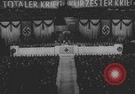 Image Joseph Goebbels Total War discours Berlin Allemagne, 1943, de la seconde 5 séquences d'archives historiques vidéo 65675079855