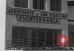 Standbild USAFE Flugzeug San Sebastian San Sebastian Spanien, 1964, aus Sekunde 11 historischem Filmmaterial Videoclip 65675079862