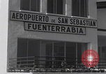 Standbild USAFE Flugzeug San Sebastian San Sebastian Spanien, 1964, aus Sekunde 19 historischem Filmmaterial Videoclip 65675079862
