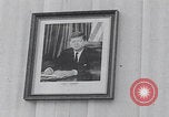 Image of Avenue John F Kennedy plaque unveiling  Luxembourg, 1964, second 1 stock footage video 65675079866