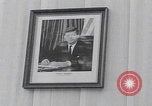 Image of Avenue John F Kennedy plaque unveiling  Luxembourg, 1964, second 3 stock footage video 65675079866