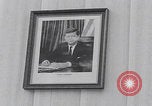 Image of Avenue John F Kennedy plaque unveiling  Luxembourg, 1964, second 4 stock footage video 65675079866