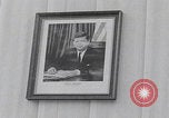 Image of Avenue John F Kennedy plaque unveiling  Luxembourg, 1964, second 9 stock footage video 65675079866