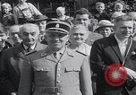Image of Avenue John F Kennedy plaque unveiling  Luxembourg, 1964, second 11 stock footage video 65675079866