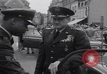 Image of Avenue John F Kennedy plaque unveiling  Luxembourg, 1964, second 28 stock footage video 65675079866