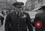 Image of Avenue John F Kennedy plaque unveiling  Luxembourg, 1964, second 30 stock footage video 65675079866