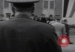 Image of Avenue John F Kennedy plaque unveiling  Luxembourg, 1964, second 37 stock footage video 65675079866