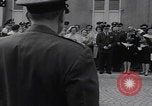 Image of Avenue John F Kennedy plaque unveiling  Luxembourg, 1964, second 38 stock footage video 65675079866