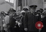 Image of Avenue John F Kennedy plaque unveiling  Luxembourg, 1964, second 43 stock footage video 65675079866