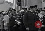 Image of Avenue John F Kennedy plaque unveiling  Luxembourg, 1964, second 44 stock footage video 65675079866