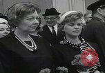 Image of Avenue John F Kennedy plaque unveiling  Luxembourg, 1964, second 47 stock footage video 65675079866