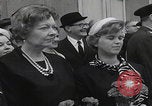 Image of Avenue John F Kennedy plaque unveiling  Luxembourg, 1964, second 49 stock footage video 65675079866