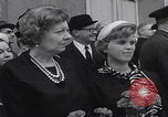Image of Avenue John F Kennedy plaque unveiling  Luxembourg, 1964, second 50 stock footage video 65675079866