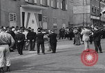 Image of Avenue John F Kennedy plaque unveiling  Luxembourg, 1964, second 57 stock footage video 65675079866