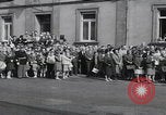 Image of Avenue John F Kennedy inauguration Luxembourg, 1964, second 3 stock footage video 65675079867