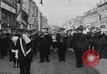 Image of Avenue John F Kennedy inauguration Luxembourg, 1964, second 23 stock footage video 65675079867