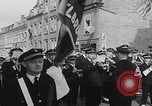 Image of Avenue John F Kennedy inauguration Luxembourg, 1964, second 24 stock footage video 65675079867